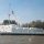Marine-Denkmal am Ufer vom 'Chao Phraya'-Fluss